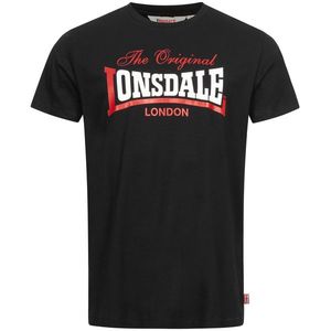 Pánské tričko Lonsdale 117019-Black obraz