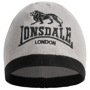 Čepice Lonsdale 117339-Grey/Black obraz