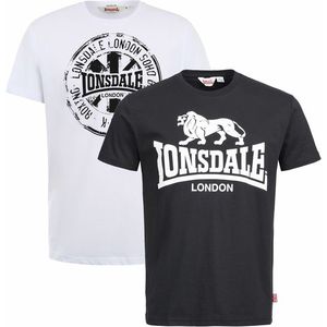 Pánské tričko Lonsdale 2 Pack obraz
