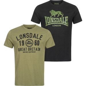 Pánské tričko Lonsdale 2-Pack obraz