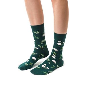 Ponožky 017-005 Zelená Zelená obraz