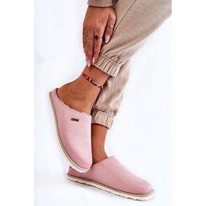 Domácí zateplené pantofle Inblu CS-34-023 Růžové obraz