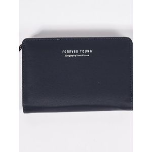 Leather blue wallet obraz