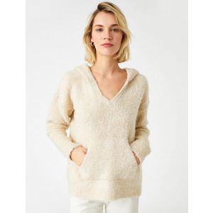 Koton Sweater - Beige - Relaxed fit obraz