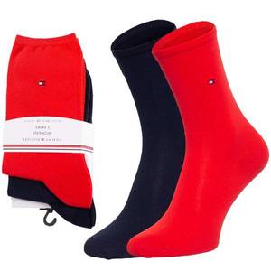 2PACK dámské ponožky Tommy Hilfiger vysoké vícebarevné obraz