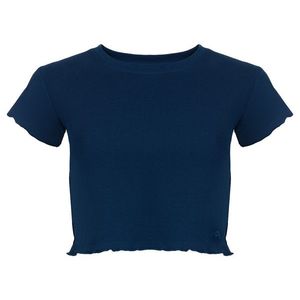 Tmavě modré dámské tričko NAX Reisa obraz