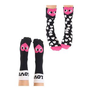 mshb&g Láska Dívčí 2dílná sada ponožek s kulatým výstřihem obraz