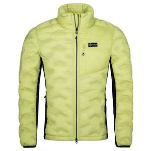 Pánská outdoorová zateplená bunda Kilpi ACTIS-M světle zelená obraz
