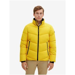 Žlutá pánská prošívani bunda Tom Tailor - Pánské obraz