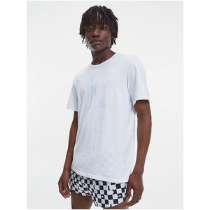 Bílé pánské tričko na spaní Calvin Klein Underwear - Pánské obraz