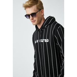 Koton Men's Black Striped Sweatshirt obraz