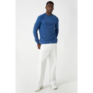 Koton Men's Blue Sweater obraz
