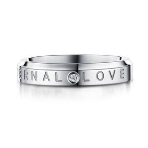 Prsten z nerezové oceli - Věčná láska obraz