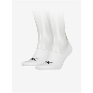 Sada dvou párů pánských ponožek v bílé barvě Calvin Klein Underwe - Pánské obraz