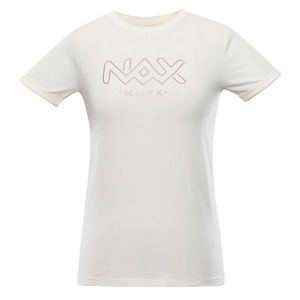 Krémové dámské tričko NAX EMIRA obraz