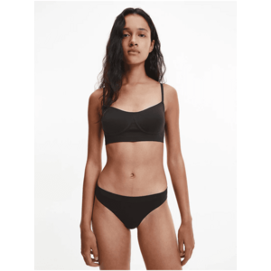 Černá dámská tanga Calvin Klein Underwear Bonded Flex - Dámské obraz