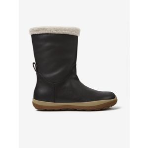 Černé dámské zimní boty s umělým kožíškem Camper Trail obraz