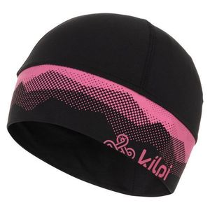 Černo-růžová běžecká čepice Kilpi TAIL-U obraz