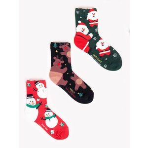 Dětské vánoční ponožky Yoclub Kids's 3Pack SKA-X011U-AA00 obraz