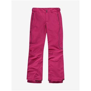 Růžové holčičí lyžařské/snowboardové kalhoty O'Neill Charm obraz