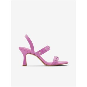 Tmavě růžové dámské sandály na podpatku ALDO Louella obraz