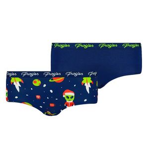 Dámské kalhotky Aliens 2P Frogies Christmas obraz
