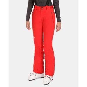 Červené dámské lyžařské kalhoty Kilpi DAMPEZZO-W obraz