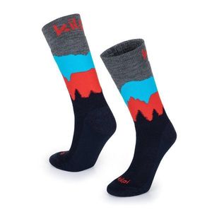 Unisex ponožky z merino vlny Kilpi NORS-U tmavě modré obraz