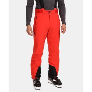 Červené pánské lyžařské kalhoty Kilpi RAVEL obraz