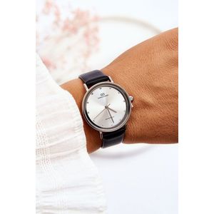 Dámské vodotěsné analogové hodinky Giorgio&Dario Černá a stříbrná obraz