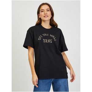 Černé dámské oversize tričko VANS - Dámské obraz