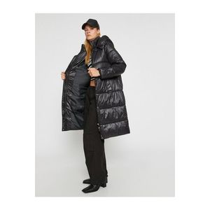 Péřový kabát s kapucí Koton obraz