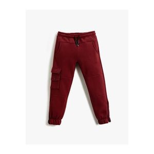 Koton Jogger kalhoty s tlustou klopou, detaily kapes, nohavice na zip. obraz
