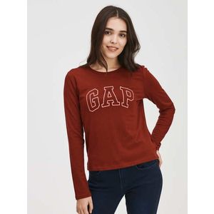 Červené dámské tričko easy s logem GAP obraz