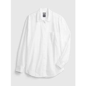 Bílá dámská košile z organické bavlny GAP obraz