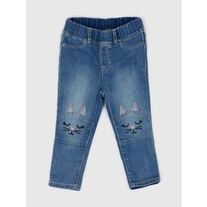 GAP Dětské džíny s pružným pasem - Holky obraz