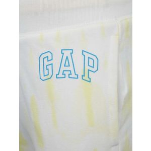 Žluto-bílé klučičí batikované tepláky GAP obraz