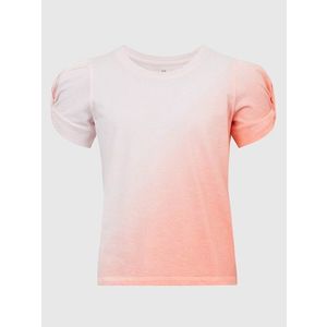 Růžové holčičí tričko GAP ombre obraz