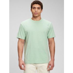 Zelené pánské tričko z organické bavlny GAP obraz