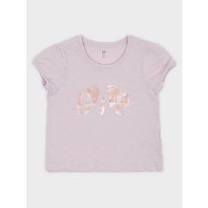 Světle růžové holčičí tričko s logem GAP obraz