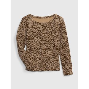 GAP Dětské tričko vzor leopard - Holky obraz