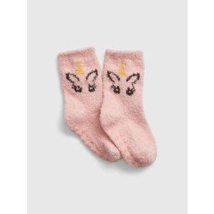 Světle růžové holčičí ponožky GAP obraz
