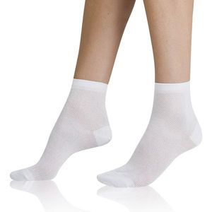 Bílé dámské ponožky Bellinda Airy Ankle obraz