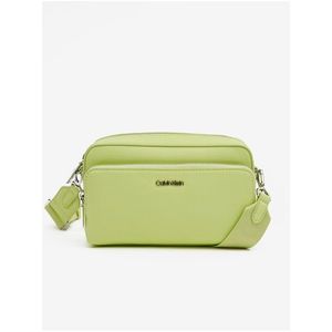 Světle zelená dámská crossbody kabelka Calvin Klein Must Camera Bag obraz