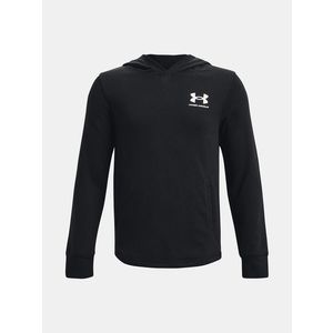 Under Armour Mikina UA Rival Terry Hoodie-BLK - Kluci obraz