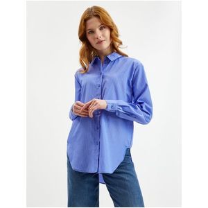Modrá dámská pruhovaná košile JDY Ella - Dámské obraz
