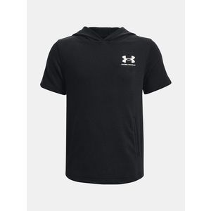 Under Armour Mikina UA Rival Terry SS Hoodie-BLK - Kluci obraz