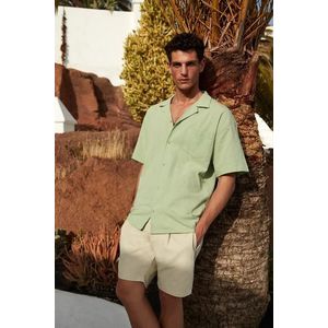 Trendyol Green Oversize Fit Summer Shirt obraz