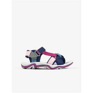 Růžovo-modré holčičí sandály Richter obraz