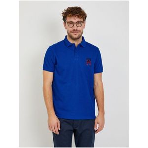 Tmavě modré pánské tričko Tommy Hilfiger - Pánské obraz